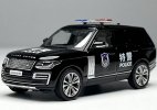 Black 1:64 Police Diecast 2020 Land Rover Range Rover Model