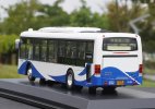 1:64 Scale Blue-White Diecast Volvo B7RLE City Bus Model