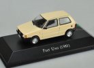 Beige 1:43 Scale IXO Diecast FIAT Uno 1983 Model