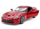 1:24 Red / Black MaiSto Diecast 2013 Dodge SRT Viper GTS Model