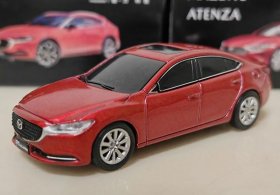 1:64 Scale Red Diecast 2020 Mazda Atenza Model