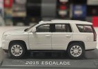 Red / White 1:64 Scale Diecast 2015 Cadillac Escalade Model