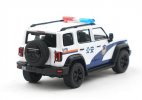 1:64 Scale White Police Diecast 2023 Tank 300 SUV Model