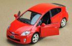 White / Black / Silver / Red 1:32 Kids Diecast Toyota Prius Toy