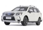 1:18 Scale White / Golden Diecast 2015 Subaru Forester XT Model