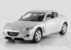 Kids 1:36 Black / Red / Silver / Yellow Diecast Mazda RX-8 Toy