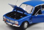 Red / Blue / White 1:24 Welly Diecast 1975 Peugeot 504 Model