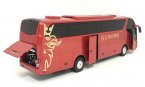 1:42 Scale Red Diecast Higer A90 Coach Bus Model