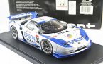 White-Blue 1:18 Scale AUTOART NO.32 Diecast Honda NSX Model