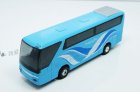 Alloy Made Kids Blue Tour Bus Toy