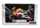 Orange 1:12 Scale Diecast Honda CBR1000RR Motorcycle Model