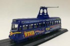 Blue 1:87 Scale Atlas Railcoach Brush 1937 Tram Model