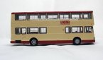 1:76 Hong Kong KBM Mercedes Benz O305 Double Decker City Bus