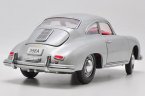 Sunstar 1:18 Scale Silver Diecast 1956 Porsche 356A Coupe Model