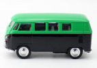 Welly 1:36 Scale Kids Green-Black Diecast 1963 VW T1 Bus Toy
