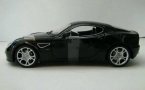 Red /Yellow /Black 1:24 Scale Welly Diecast Alfa Romeo 8C Model