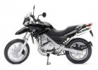Silver / Black / Red 1:12 Diecast BMW F650GS Motorcycle Model