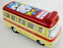 Mini Scale Diecast Red / Green Doaemon Singledecker City Bus Toy