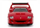 Red 1:64 Scale Bburago Diecast Ferrari F40 Competizione Model