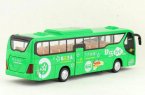 Kids Green 1:48 Scale Diecast Coach Bus Toy