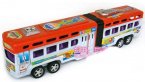 Red / Green Kids Large Scale Articulated Bus Toy