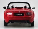 Red 1:18 Scale Diecast Mazda MX-5 Model