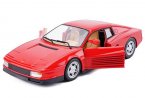 Red 1:24 Scale Bburago Diecast Ferrari Testarossa Model