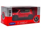 Red 1:36 Scale Welly Diecast Jeep Renegade Trailhawk Toy