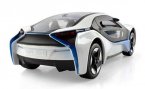 Kids White 1:32 Scale Diecast BMW I8 Toy