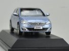 White / Blue 1:43 Scale Diecast Peugeot 308S Model