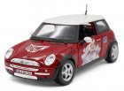 1:24 Scale Red MaiSto Diecast Mini Cooper Model