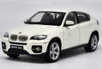 White / Red /Black / Silver 1:18 Welly Diecast BMW X6 SUV Model