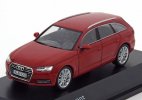 Red / Black / White 1:43 Scale Diecast Audi A4 Avant Model