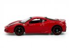 Red 1:64 Scale Bburago Diecast Ferrari 458 Speciale Model