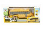 Pull-back Function Kids Yellow 1:32 Scale Diecast School Bus Toy