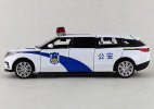 White Kids 1:32 Police Diecast Land Rover Range Rover Velar Toy