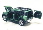White /Black /Green 1:24 Scale Diecast Land Rover Defender Toy