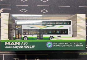 1:76 Scale NLB Diecast MAN A95 Double Decker Bus Model