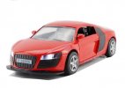 White / Orange / Green / Red / Yellow Diecast Audi R8 Car Toy