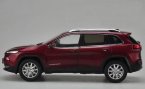 1:18 Scale Blue / Red / Silver Diecast Jeep Cherokee Model