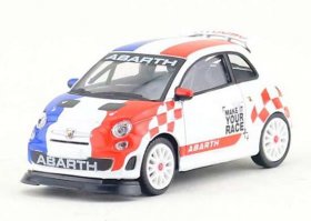 Bburago Kids 1:43 Scale Diecast Fiat Abarth 500 Toy