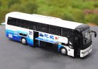 Blue-White 1:42 Scale Diecast Yutong ZK6122H9 Coach Bus Model