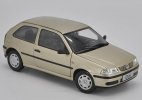 1:18 Scale Red / Blue / Champagne Diecast 2004 VW Gol Model