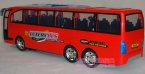 Large Scale Kids Red / White Electric Tour Bus Toy