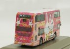 1:76 Pink NLB Diecast Dennis Enviro 400 Double Decker Bus Model