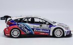 Blue-White 1:18 Scale Diecast Ford Focus 2017 WRC Model