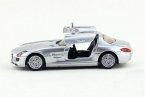 Kids Black / Silver SIKU Diecast MERCEDES-Benz SLS AMG Toy