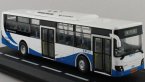 1:50 Scale White NO.799 Diecast Daewoo ShangHai City Bus Model