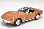 Maisto Golden 1:24 Scale Diecast 1970 Chevrolet Corvette Model