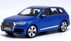 Black / White / Brown / Blue 1:18 Diecast Audi New Q7 Model